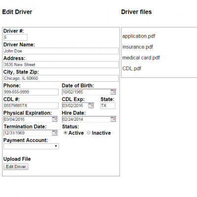 Driver Management